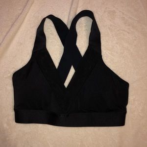 Black H&m sports bra